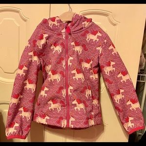Girls Cat and Jack Unicorn Jacket